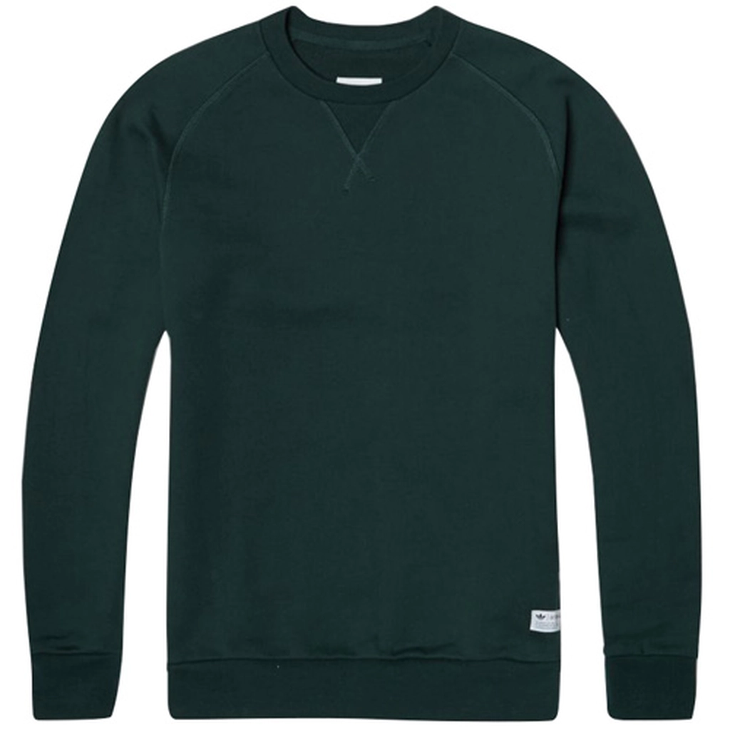 Adidas Originals Star Mens Green Sweater - Blue Cotton - Size X-Small